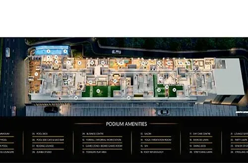 Detailed Master Plan of Paradigm Alaya At Oshiwara, Andheri